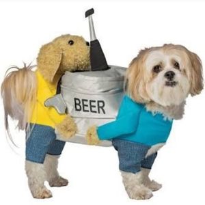Dog beer costume L/xL